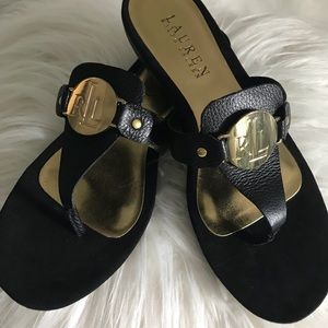 Ralph Lauren black sandals